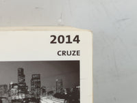 2014 Chevrolet Cruze Owners Manual Book Guide P/N:22895907 OEM Used Auto Parts - Oemusedautoparts1.com