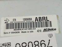 2012-2016 Chevrolet Cruze PCM Engine Control Computer ECU ECM PCU OEM P/N:12643636 12656958 Fits OEM Used Auto Parts - Oemus
