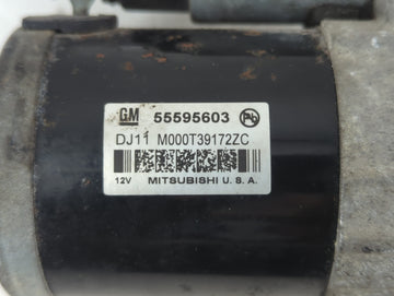 2011-2016 Chevrolet Cruze Car Starter Motor Solenoid OEM P/N:55595603 M000T39173ZC Fits OEM Used Auto Parts