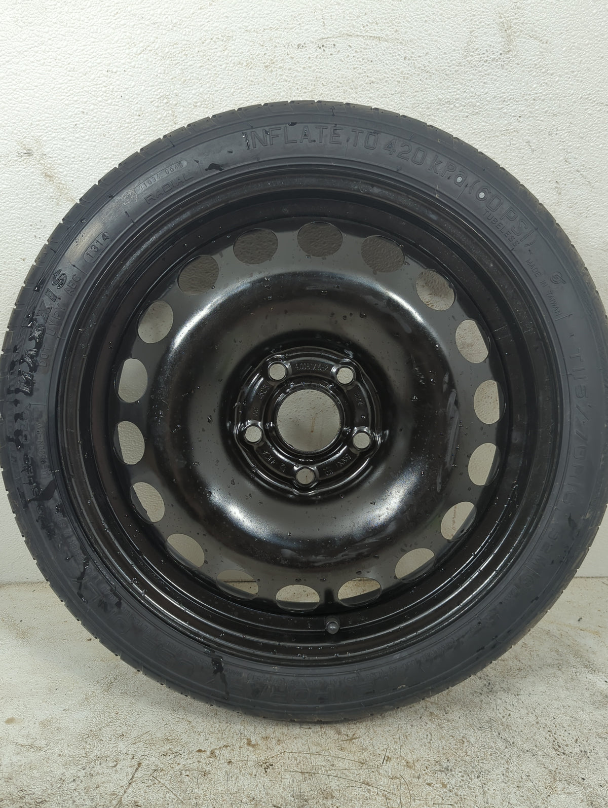 2011-2016 Chevrolet Cruze Spare Donut Tire Wheel Rim Oem 856103 - Oemusedautoparts1.com