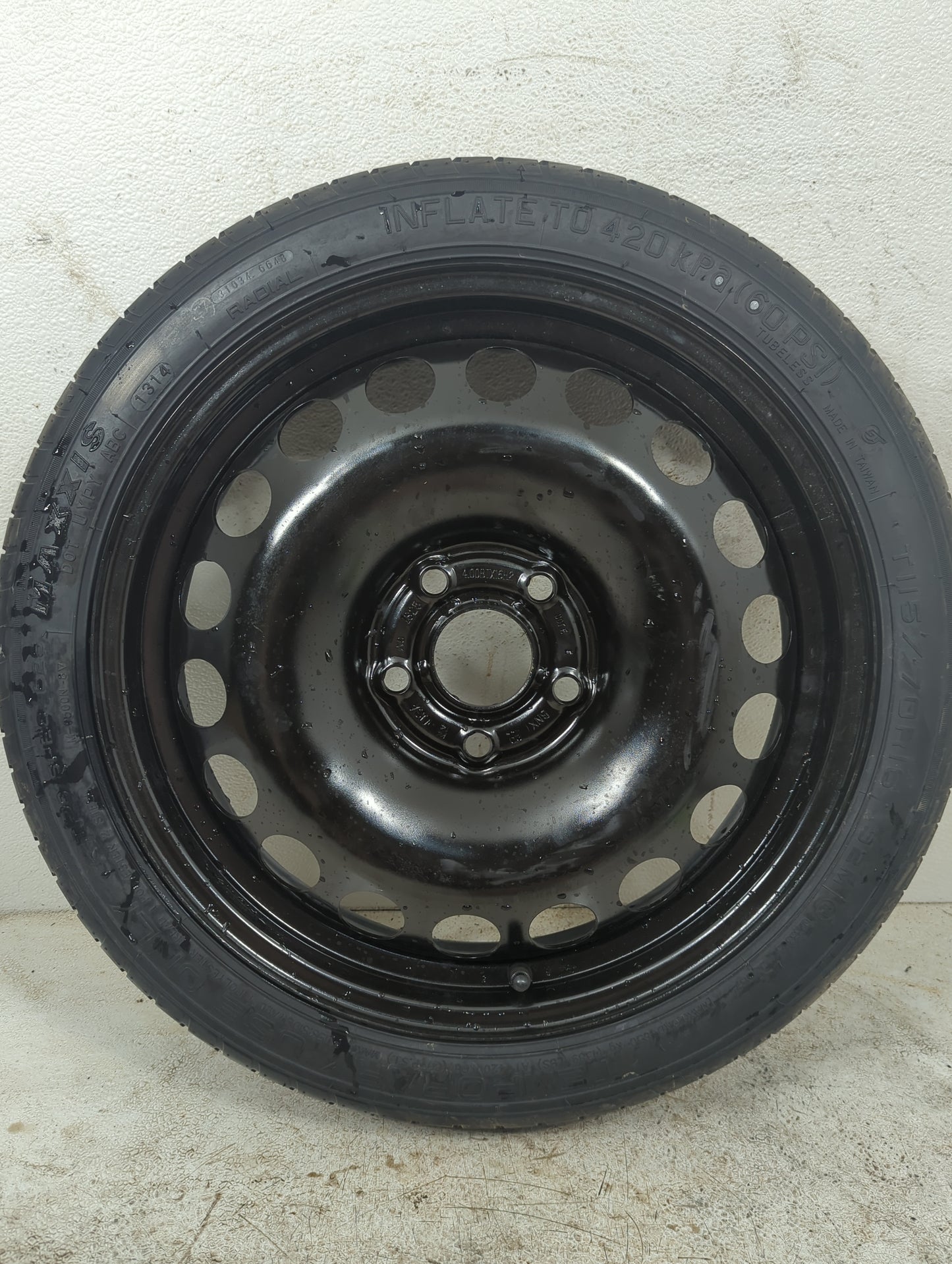 2011-2016 Chevrolet Cruze Spare Donut Tire Wheel Rim Oem 856103 - Oemusedautoparts1.com