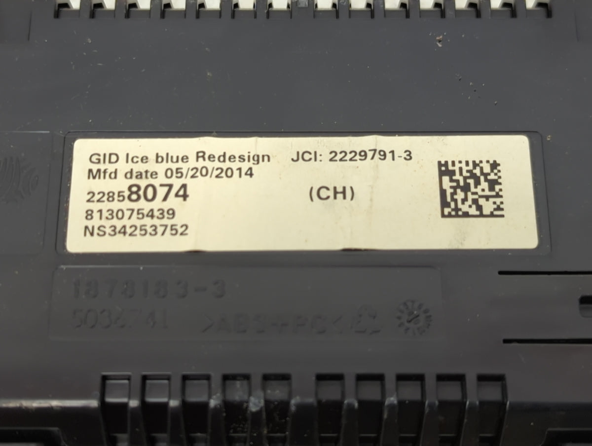 2011-2016 Chevrolet Cruze Information Display Screen 856693 - Oemusedautoparts1.com