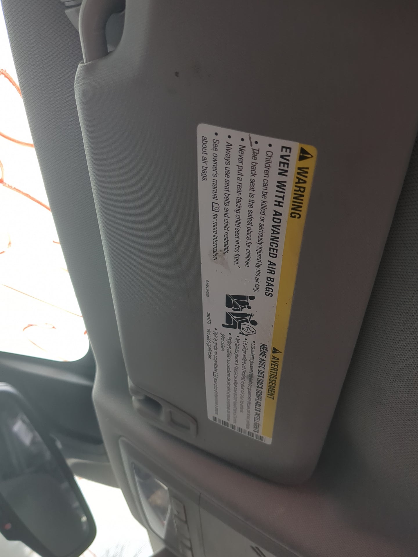 2011-2016 Chevrolet Cruze Sun Visor Shade Replacement Driver Left Mirror Fits Fits 2011 2012 2013 2014 2015 2016 OEM Used Au