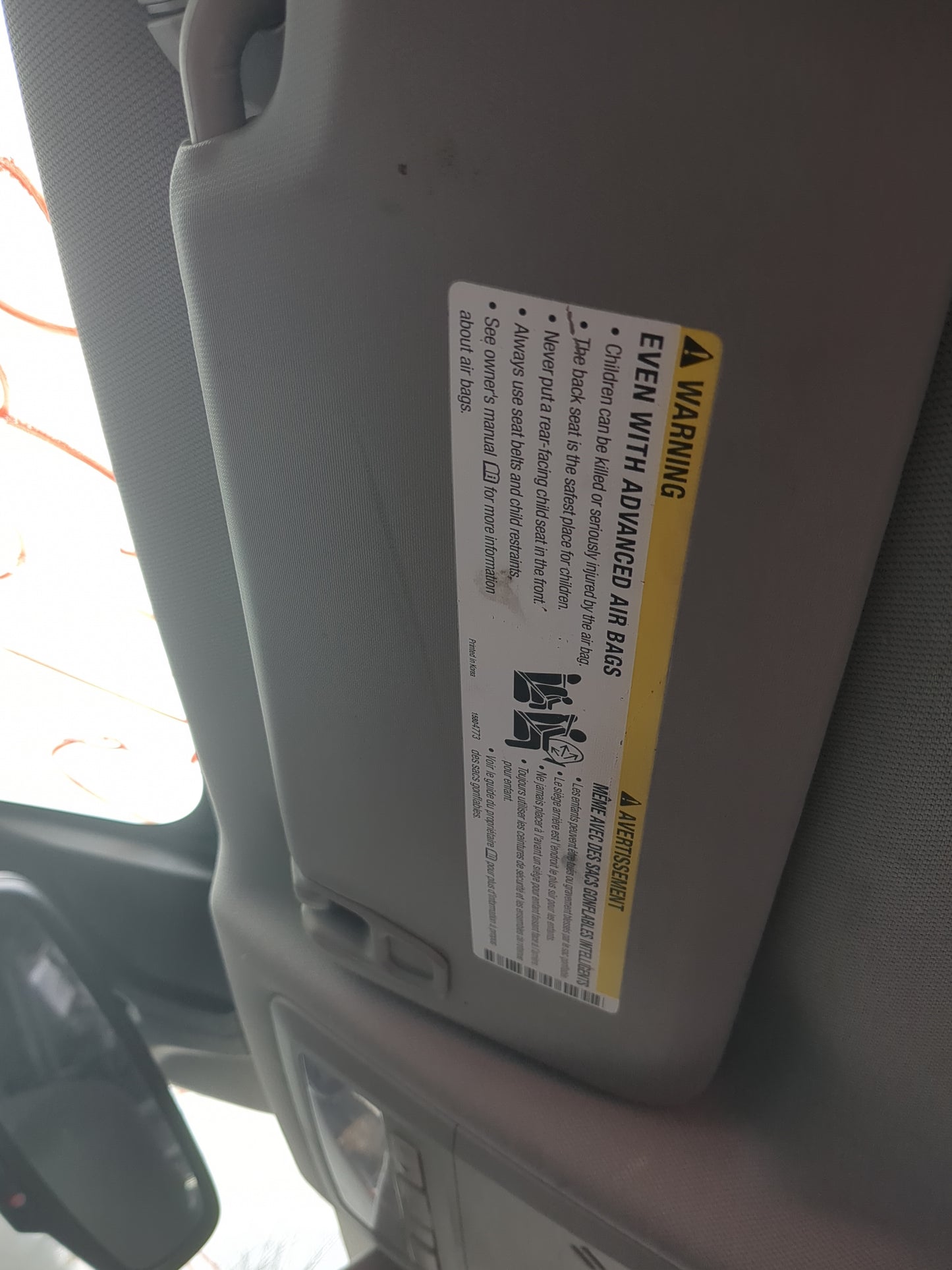 2011-2016 Chevrolet Cruze Sun Visor Shade Replacement Driver Left Mirror Fits Fits 2011 2012 2013 2014 2015 2016 OEM Used Au