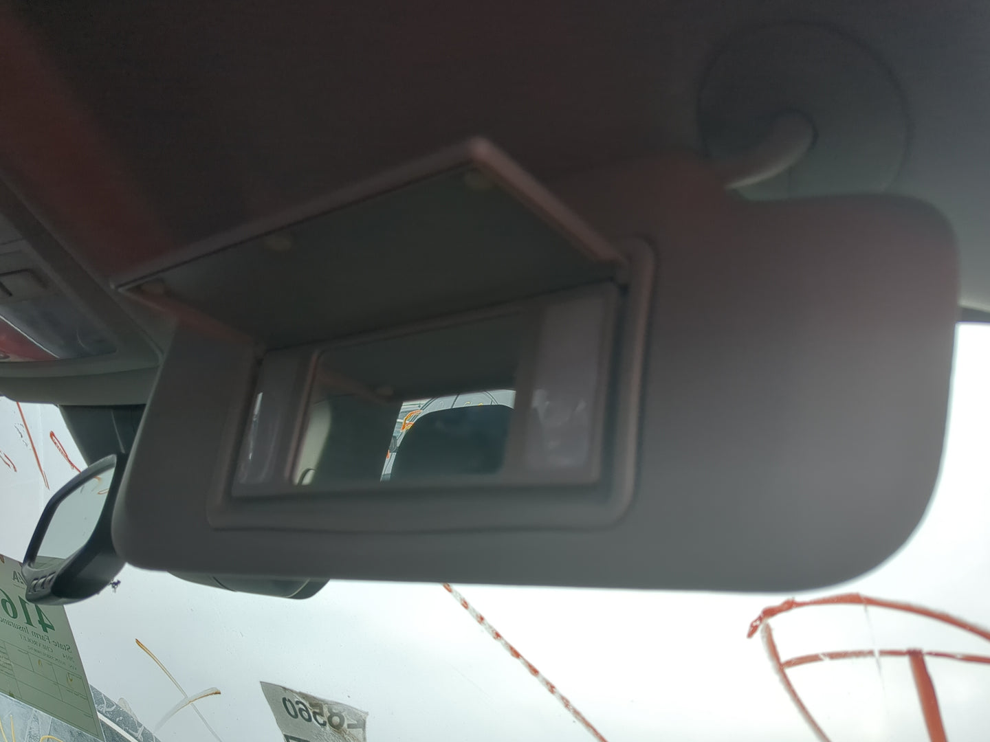 2011-2016 Chevrolet Cruze Sun Visor Shade Replacement Passenger Right Mirror Fits Fits 2011 2012 2013 2014 2015 2016 OEM Use