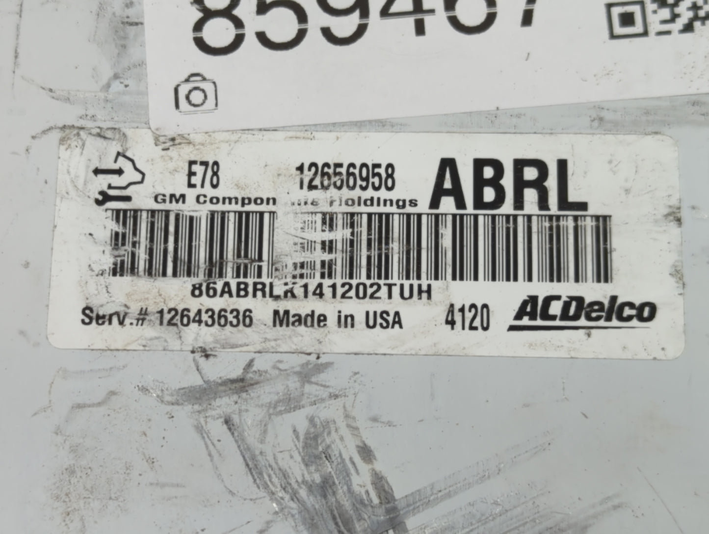 2012-2016 Chevrolet Cruze PCM Engine Control Computer ECU ECM PCU OEM P/N:12643636 12656958 Fits OEM Used Auto Parts - Oemus