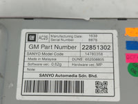 2012-2016 Chevrolet Cruze Information Radio Display Screen 883133 - Oemusedautoparts1.com