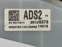 2014 Chevrolet Cruze Instrument Cluster Speedometer Gauges P/N:95129376 Fits OEM Used Auto Parts - Oemusedautoparts1.com