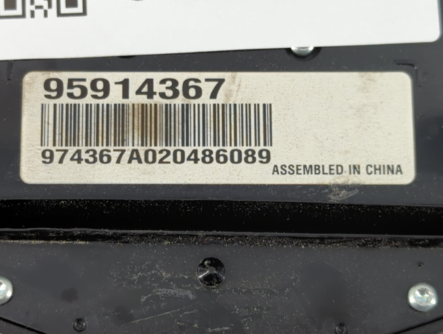 2013-2016 Chevrolet Cruze Radio Control Panel - Oemusedautoparts1.com