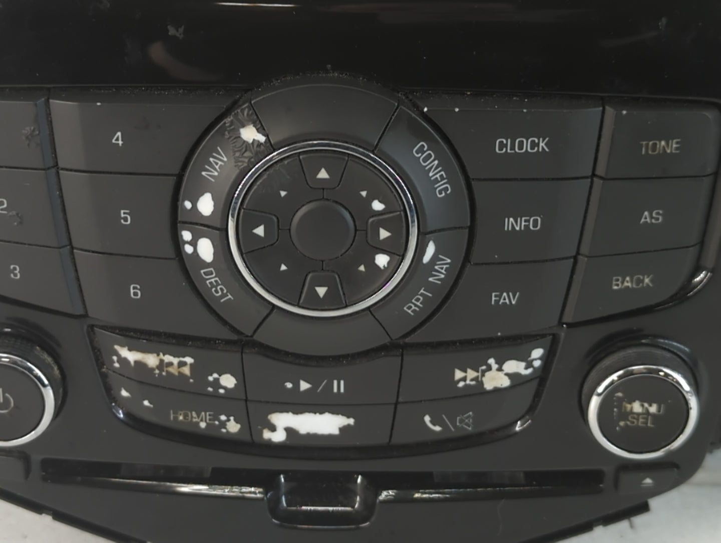 2011-2016 Chevrolet Cruze Radio AM FM Cd Player Receiver Replacement P/N:95057379 Fits Fits 2011 2012 2013 2014 2015 2016 OE