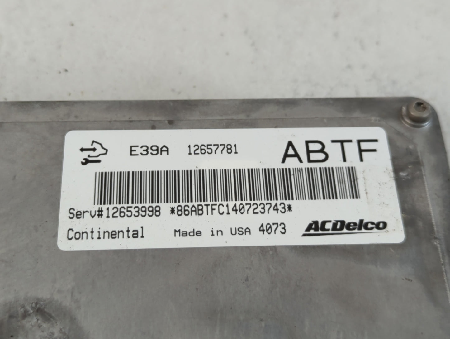 2013-2016 Chevrolet Equinox PCM Engine Control Computer ECU ECM PCU OEM P/N:12657781 Fits Fits 2013 2014 2015 2016 OEM Used 