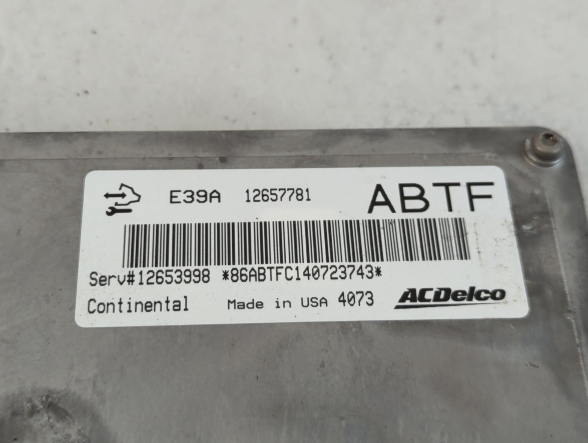 2013-2016 Chevrolet Equinox PCM Engine Control Computer ECU ECM PCU OEM P/N:12657781 Fits 2013 2014 2015 2016 OEM Used Auto 