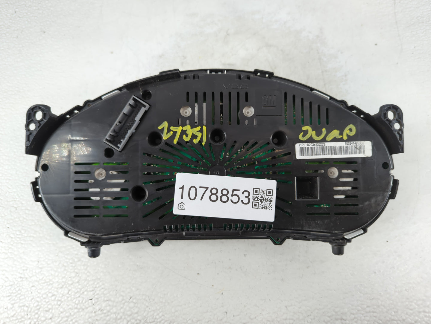 2013-2017 Chevrolet Equinox Instrument Cluster Speedometer Gauges P/N:A2C38135203 Fits Fits 2013 2014 2015 2016 2017 OEM Use