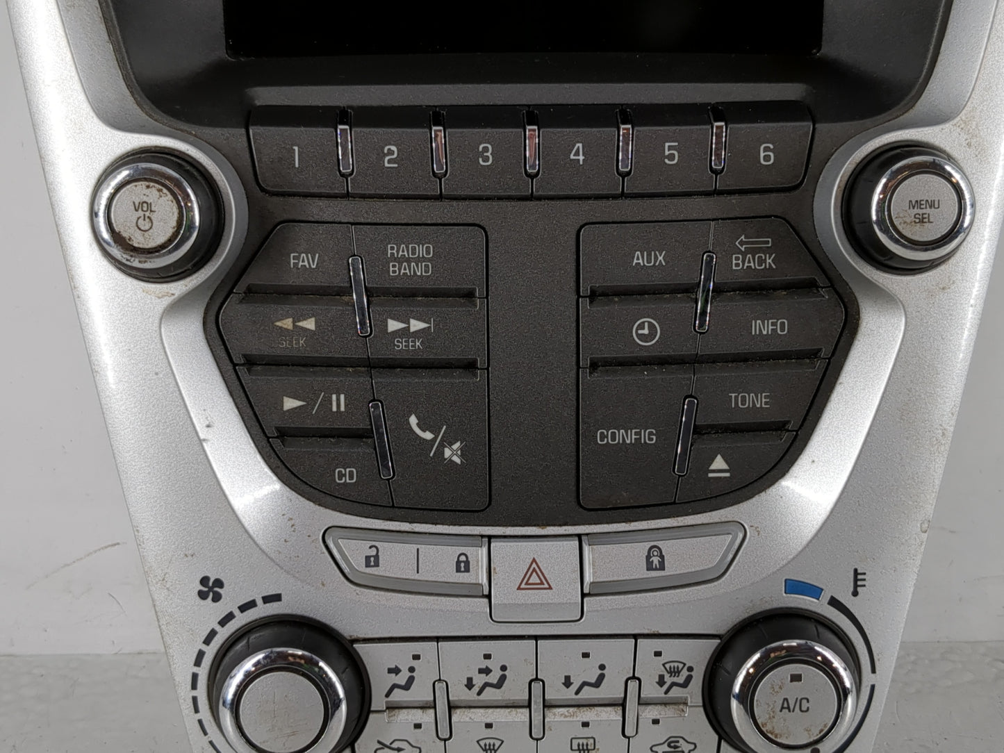 2012-2015 Chevrolet Equinox Radio AM FM Cd Player Receiver Replacement P/N:23450886 Fits Fits 2012 2013 2014 2015 OEM Used A