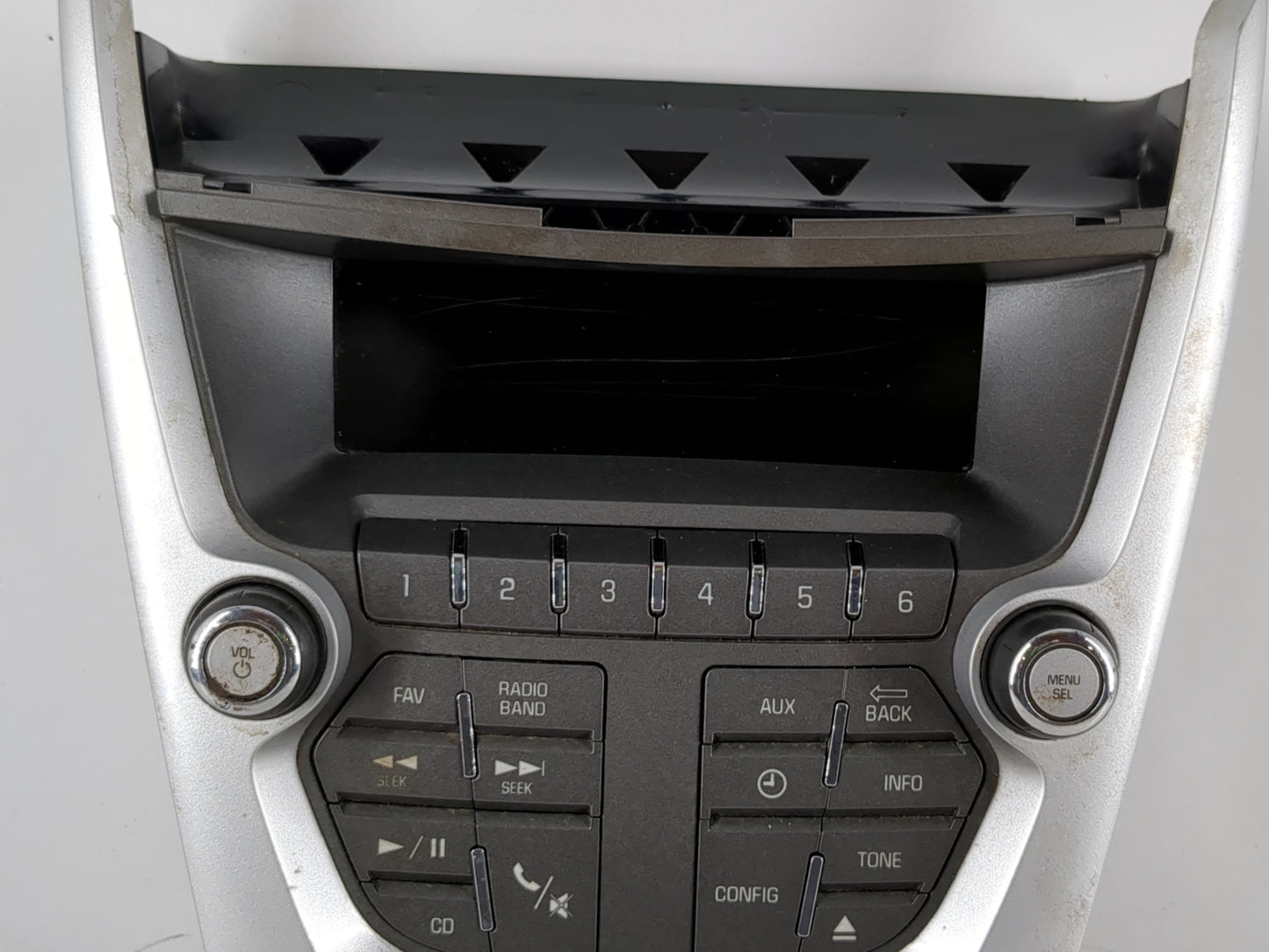 2012-2015 Chevrolet Equinox Radio AM FM Cd Player Receiver Replacement P/N:23450886 Fits Fits 2012 2013 2014 2015 OEM Used A