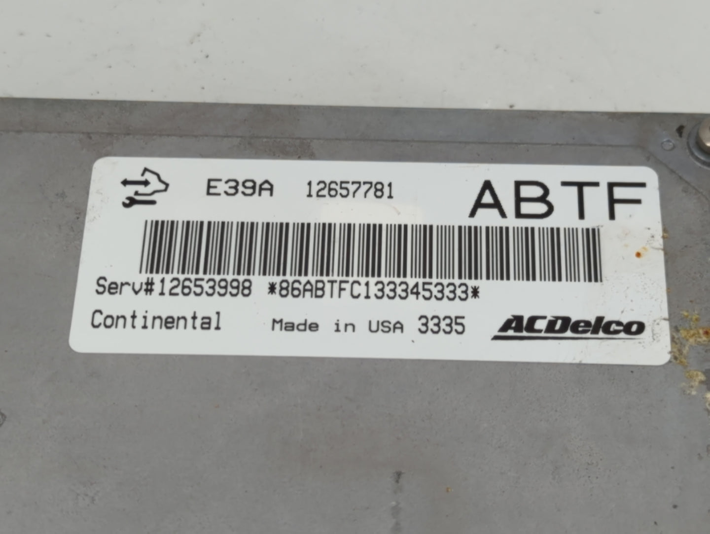 2013-2016 Chevrolet Equinox PCM Engine Control Computer ECU ECM PCU OEM P/N:12657781 Fits Fits 2013 2014 2015 2016 OEM Used 