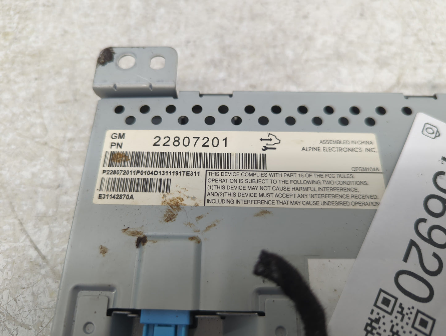 2010-2015 Chevrolet Equinox Information Display Screen - Oemusedautoparts1.com