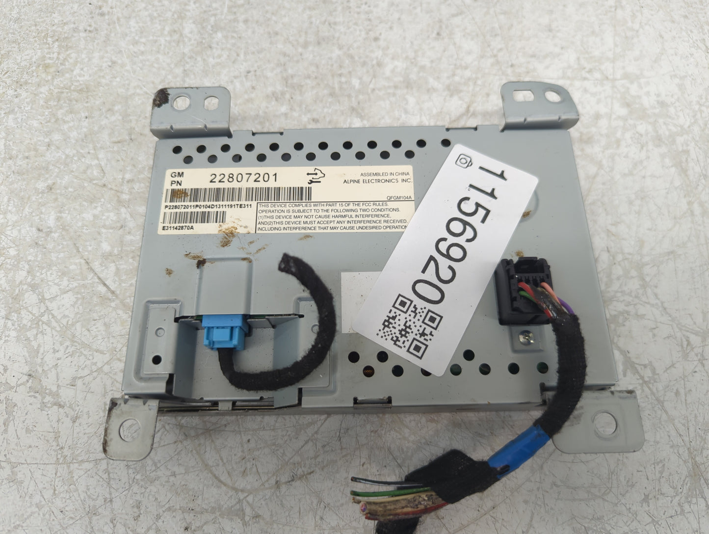 2010-2015 Chevrolet Equinox Information Display Screen - Oemusedautoparts1.com