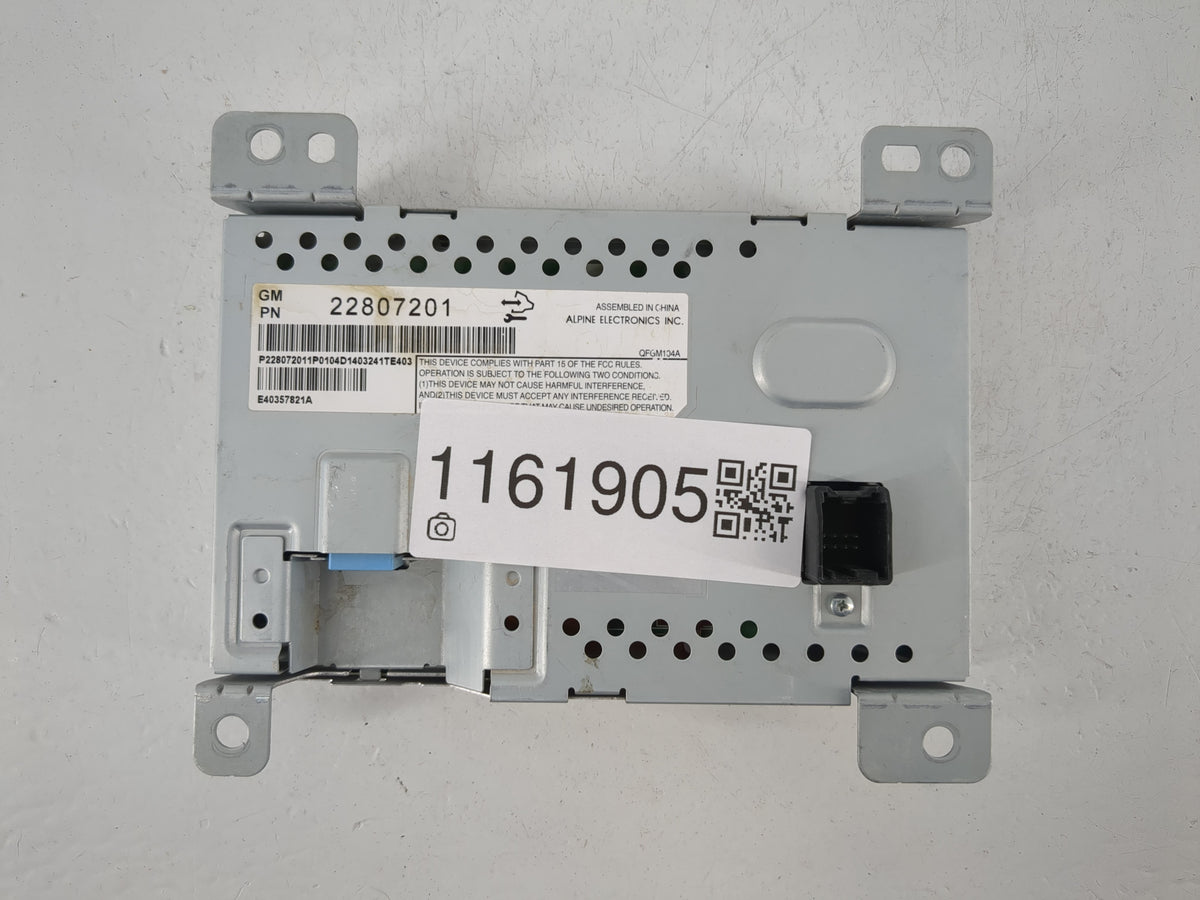2012-2017 Chevrolet Equinox Information Radio Display Screen 1161905 - Oemusedautoparts1.com