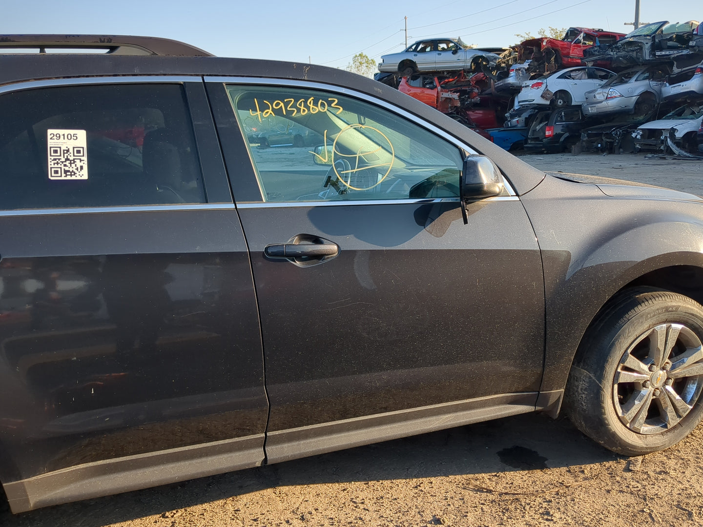 2012-2017 Chevrolet Equinox Passenger Front Door Oem - Oemusedautoparts1.com