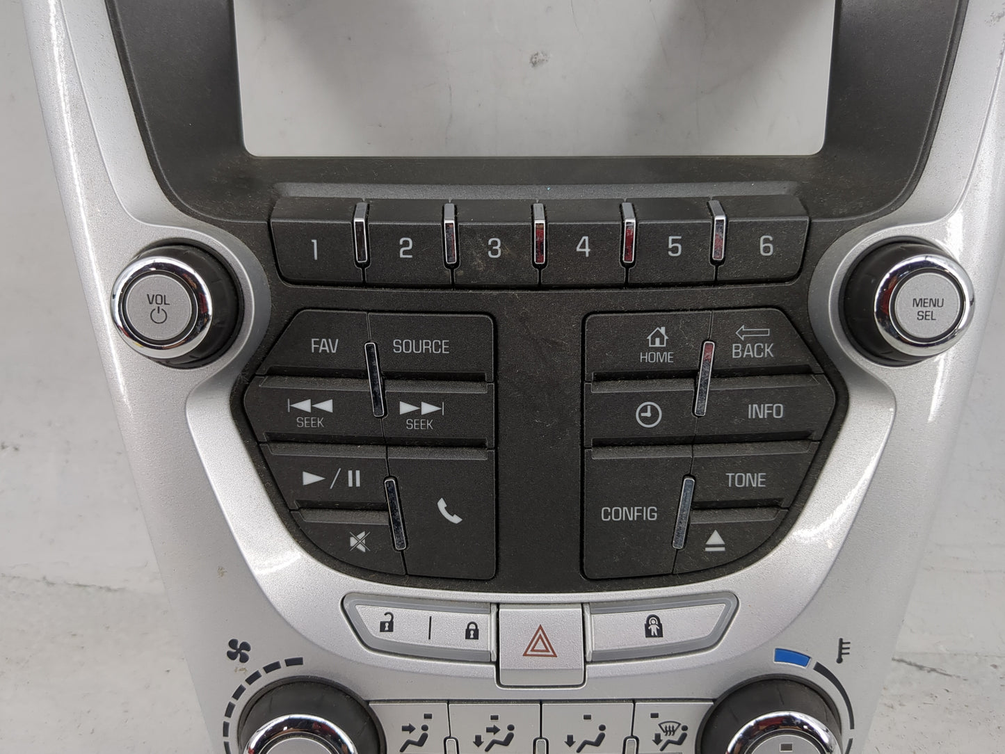 2012-2015 Chevrolet Equinox Radio Control Panel 1175375 - Oemusedautoparts1.com