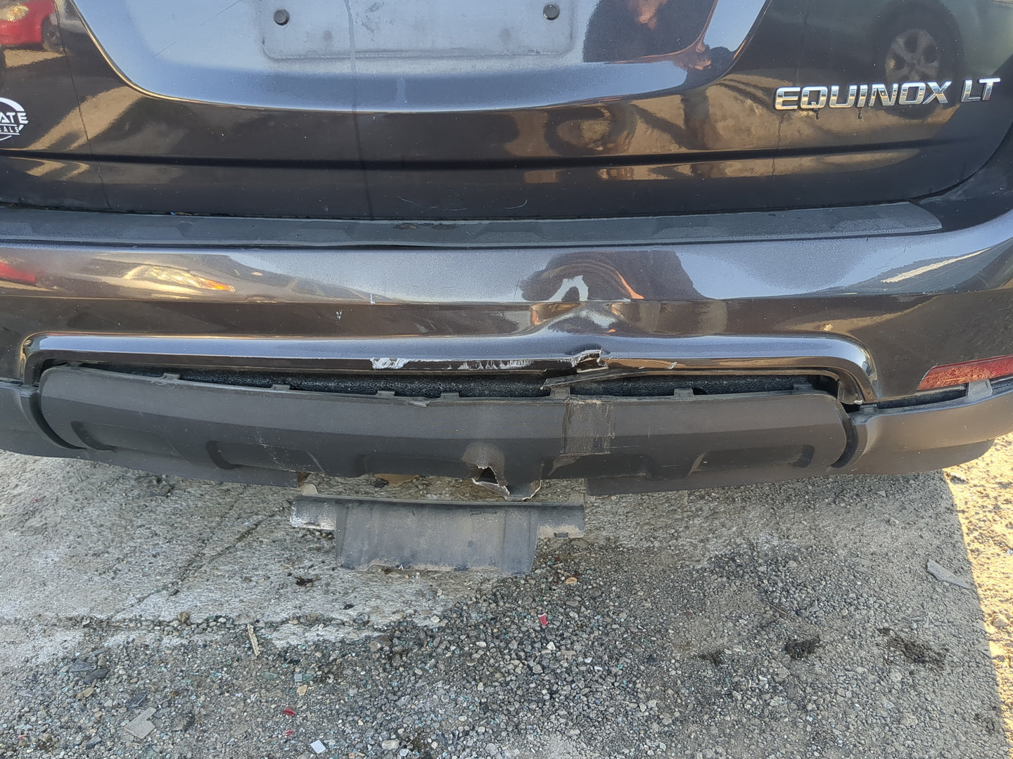 2010-2015 Chevrolet Equinox Rear Bumper Assembly Oem - Oemusedautoparts1.com
