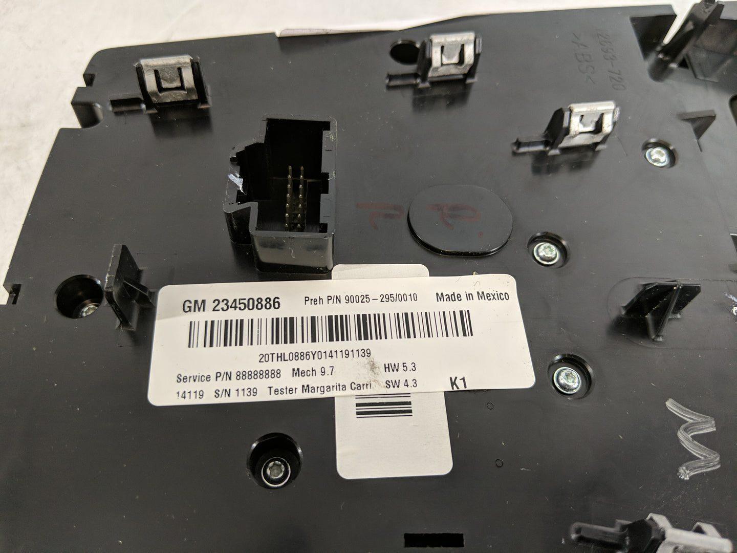 2012-2015 Chevrolet Equinox Radio AM FM Cd Player Receiver Replacement P/N:23450886 Fits Fits 2012 2013 2014 2015 OEM Used A