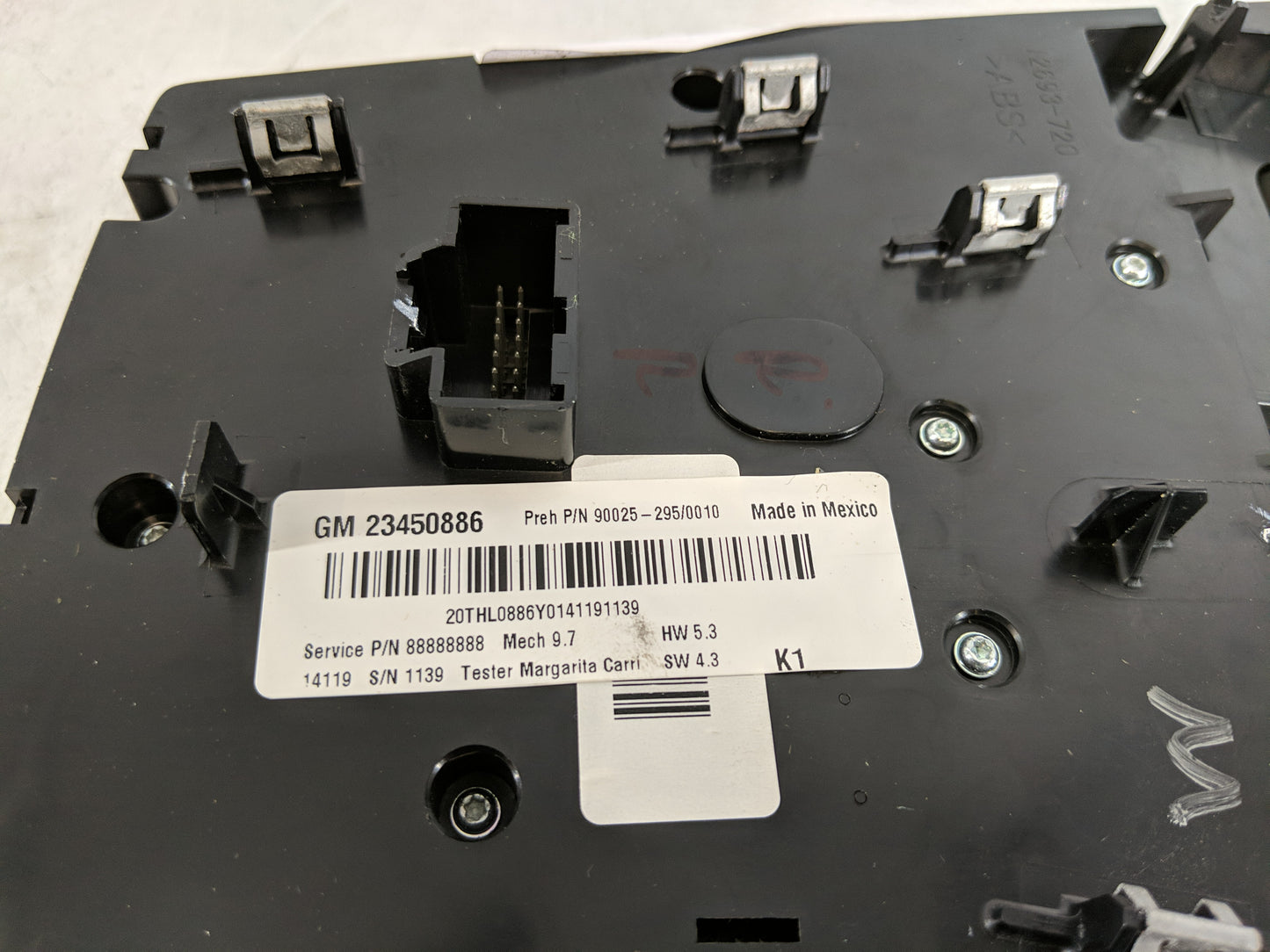 2012-2015 Chevrolet Equinox Radio AM FM Cd Player Receiver Replacement P/N:23450886 Fits Fits 2012 2013 2014 2015 OEM Used A