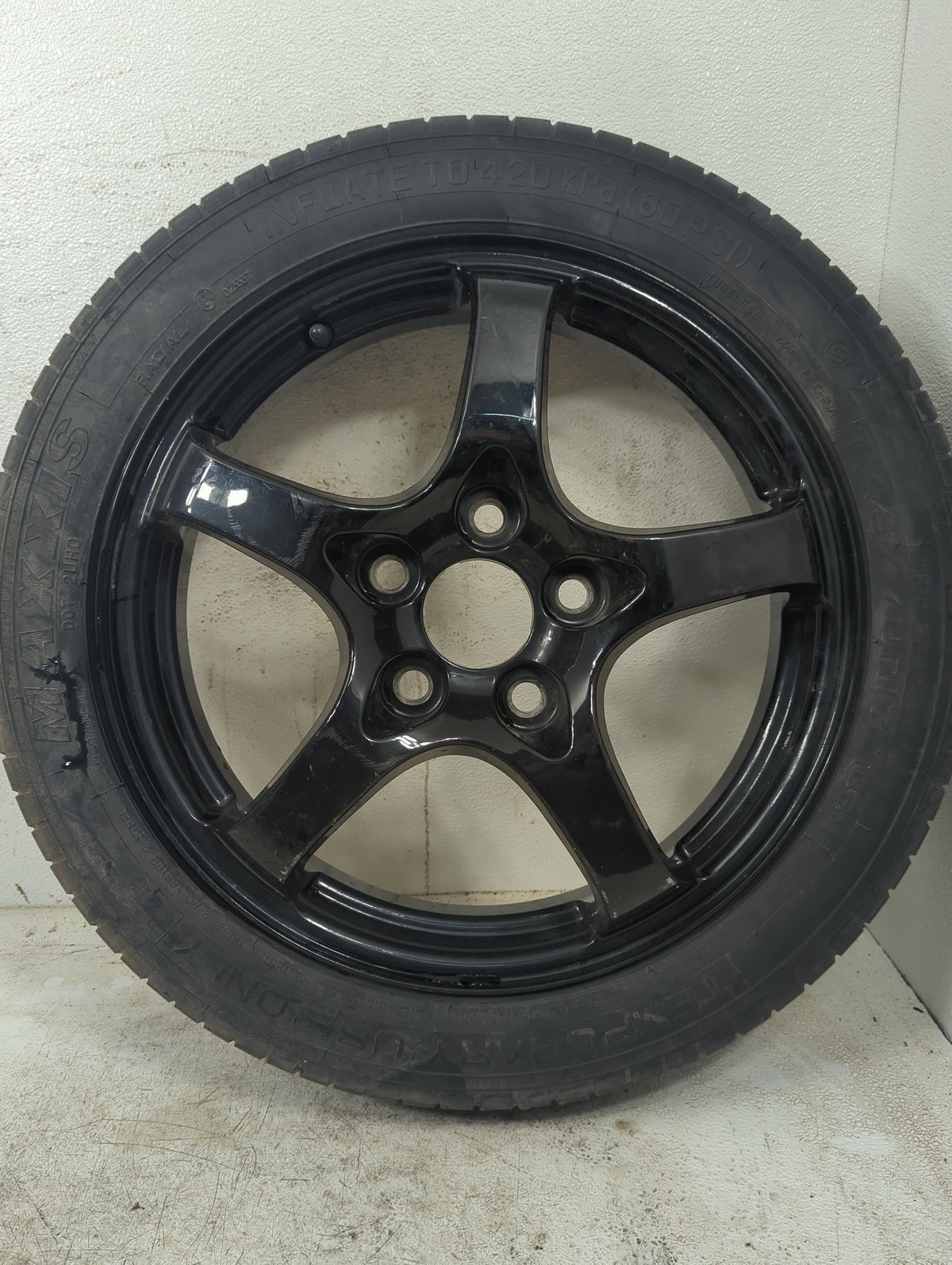 2014-2014 Chevrolet Equinox Spare Donut Tire Wheel Rim Oem 1183886 - Oemusedautoparts1.com