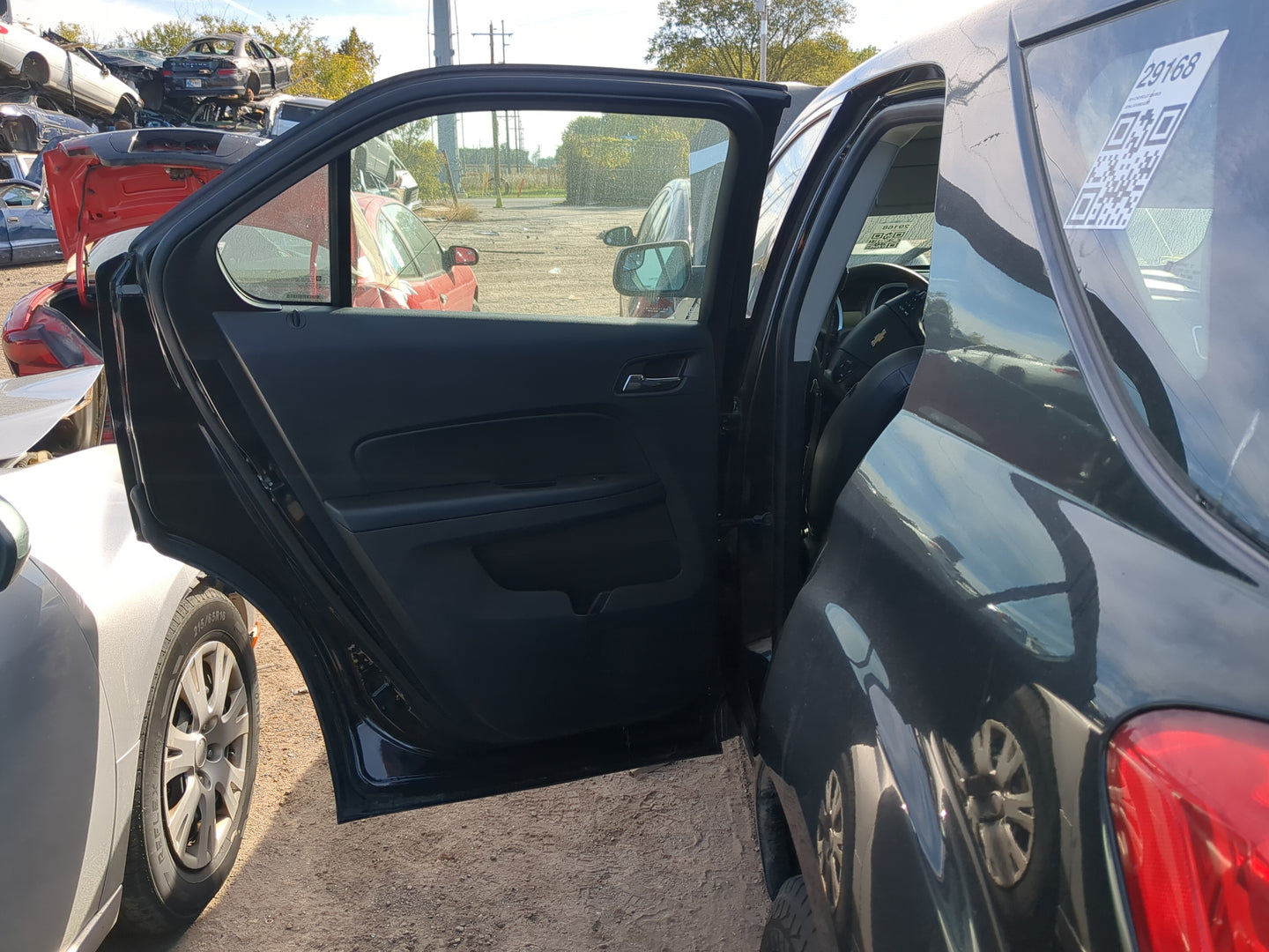 2012-2017 Chevrolet Equinox Driver Rear Door Oem - Oemusedautoparts1.com