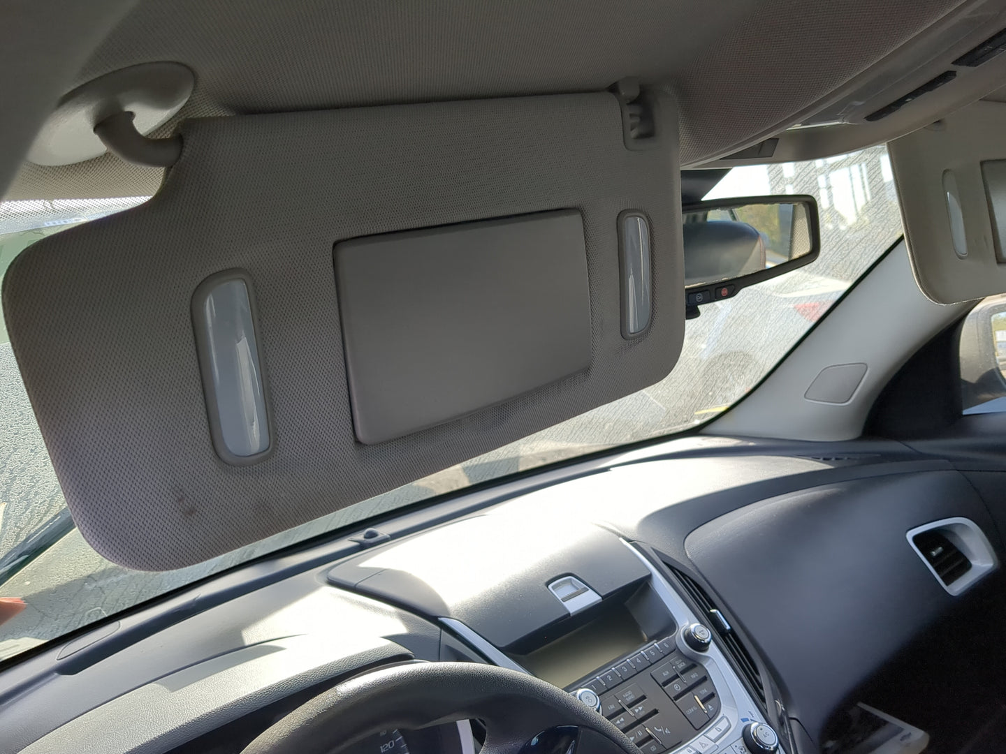 2010-2017 Chevrolet Equinox Sun Visor Shade Replacement Driver Left Mirror Fits Fits 2010 2011 2012 2013 2014 2015 2016 2017