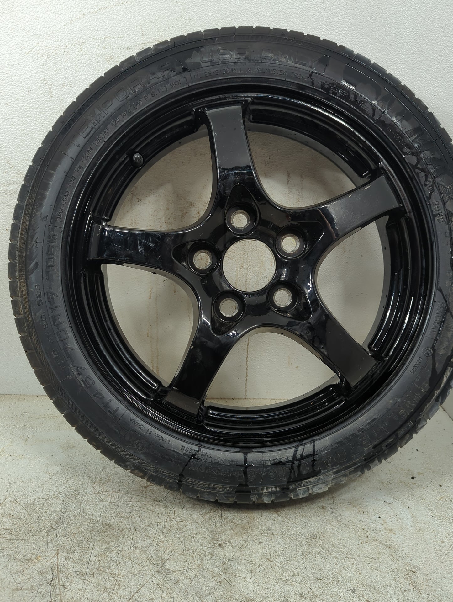 2010-2017 Chevrolet Equinox Spare Donut Tire Wheel Rim Oem 1215494 - Oemusedautoparts1.com