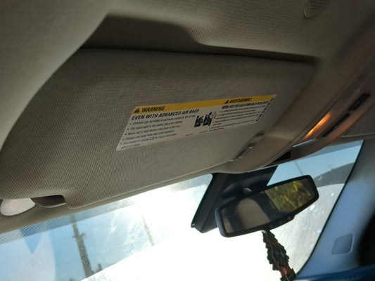 2010-2017 Chevrolet Equinox Sun Visor Shade Replacement Driver Left Mirror Fits Fits 2010 2011 2012 2013 2014 2015 2016 2017