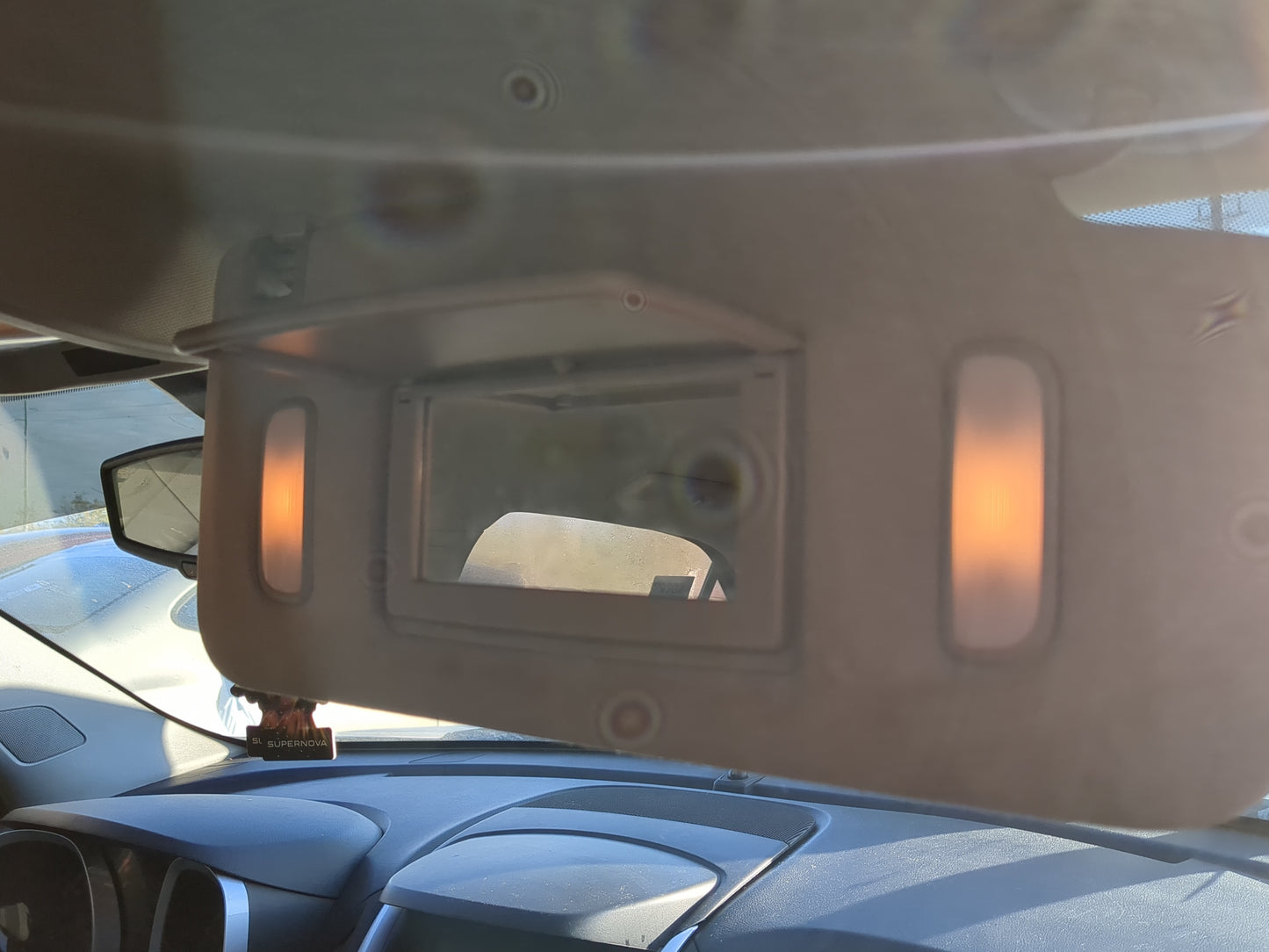 2010-2017 Chevrolet Equinox Sun Visor Shade Replacement Passenger Right Mirror Fits Fits 2010 2011 2012 2013 2014 2015 2016 