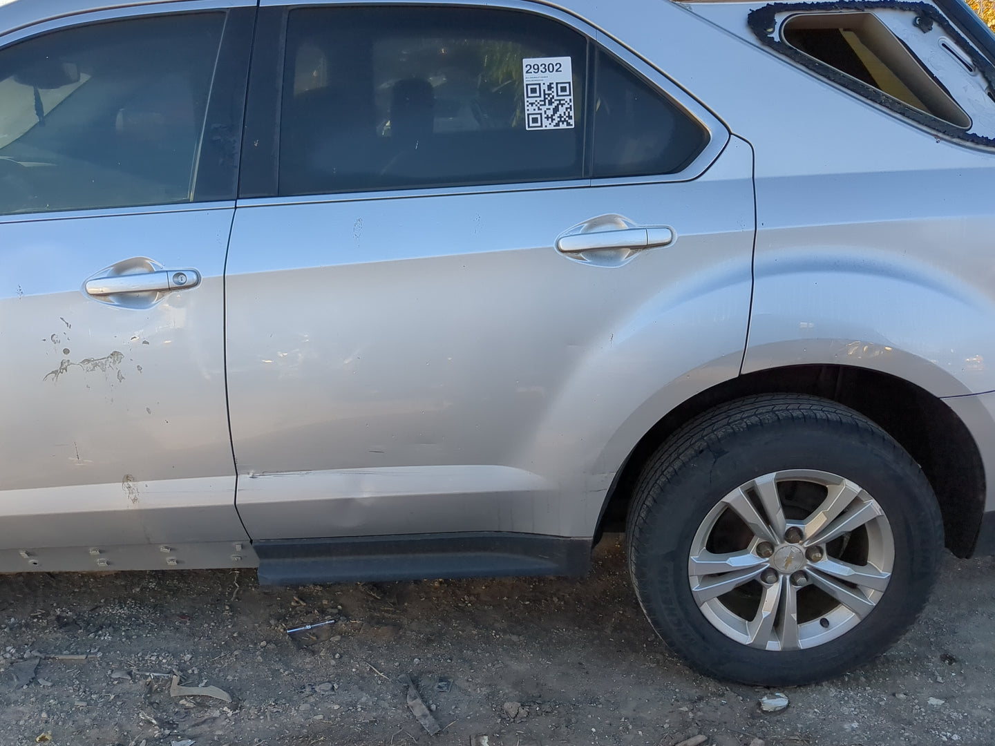 2012-2017 Chevrolet Equinox Driver Rear Door Oem 1216339 - Oemusedautoparts1.com