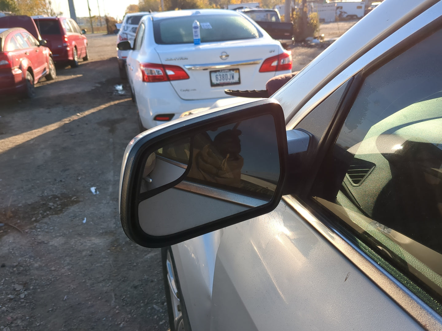 2011-2014 Chevrolet Equinox Driver Side View Mirror - Left Door Mirror OEM Used - Oemusedautoparts1.com