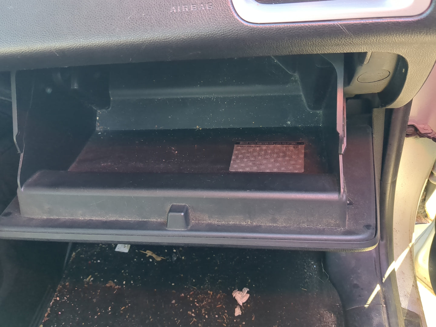 2014 Chevrolet Equinox Passenger Glove Box Door Storage Compartment - Oemusedautoparts1.com