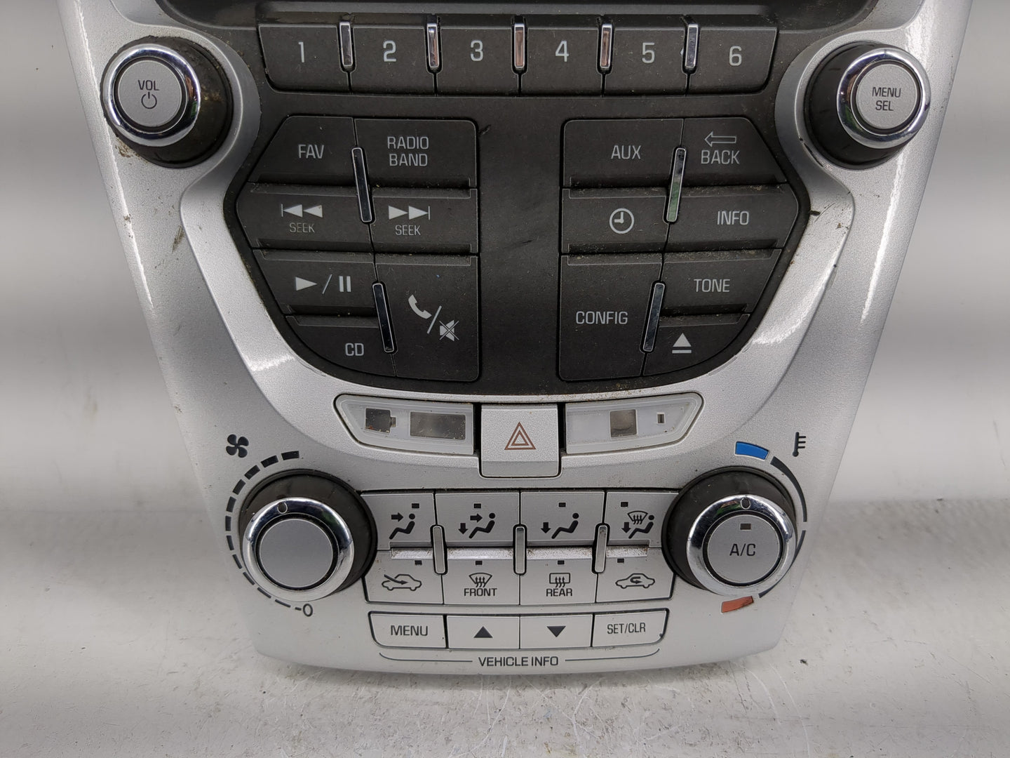 2012-2015 Chevrolet Equinox Radio Control Panel - Oemusedautoparts1.com