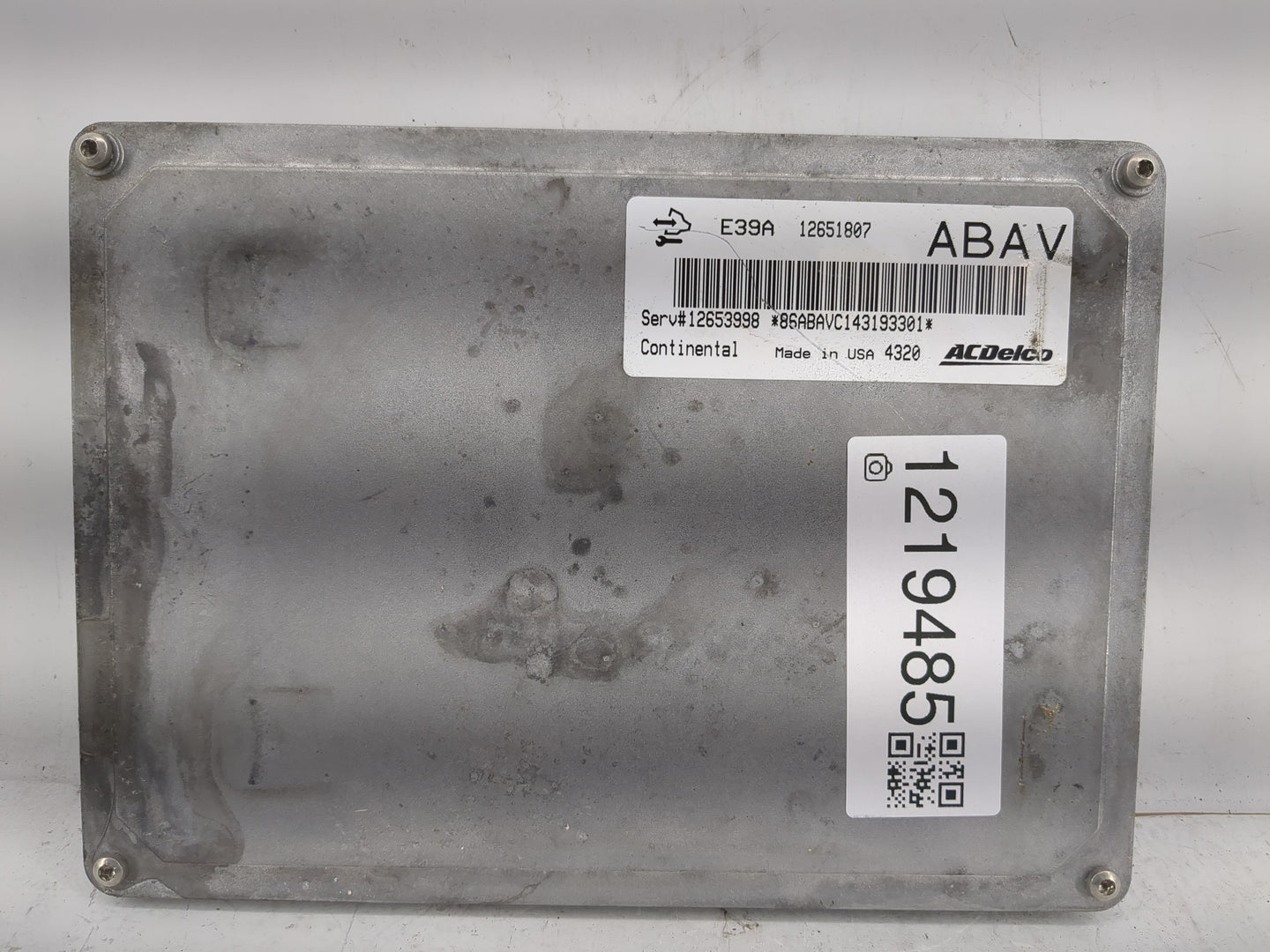 2013-2016 Chevrolet Equinox PCM Engine Control Computer ECU ECM PCU OEM P/N:12651807 Fits Fits 2013 2014 2015 2016 OEM Used 