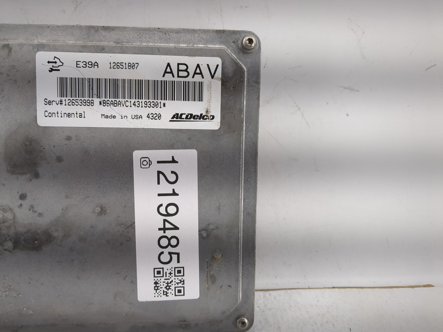 2013-2016 Chevrolet Equinox PCM Engine Control Computer ECU ECM PCU OEM P/N:12651807 Fits Fits 2013 2014 2015 2016 OEM Used 