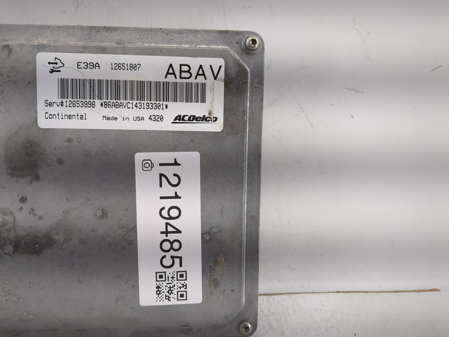 2013-2016 Chevrolet Equinox PCM Engine Control Computer ECU ECM PCU OEM P/N:12651807 Fits Fits 2013 2014 2015 2016 OEM Used 