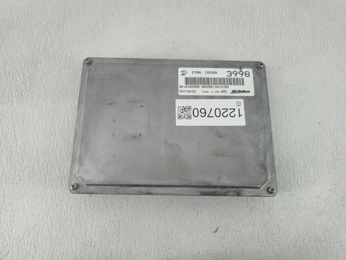 2013-2016 Chevrolet Equinox PCM Engine Control Computer ECU ECM PCU OEM P/N:E39A12653998 Fits Fits 2013 2014 2015 2016 OEM U