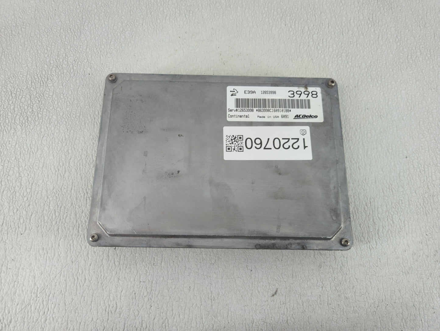 2013-2016 Chevrolet Equinox PCM Engine Control Computer ECU ECM PCU OEM P/N:E39A12653998 Fits Fits 2013 2014 2015 2016 OEM U