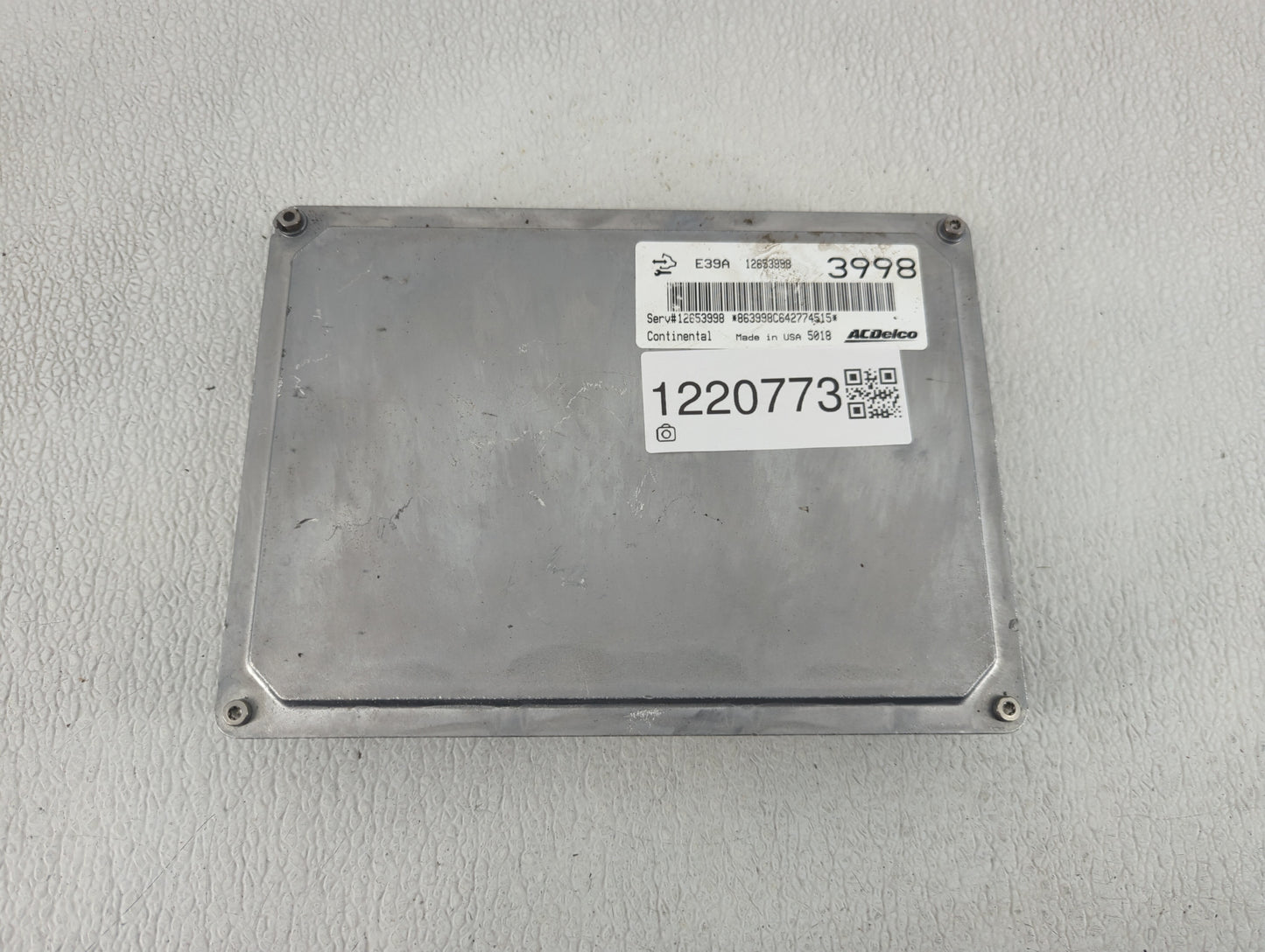 2013-2016 Chevrolet Equinox PCM Engine Control Computer ECU ECM PCU OEM P/N:E39A12653998 Fits Fits 2013 2014 2015 2016 OEM U