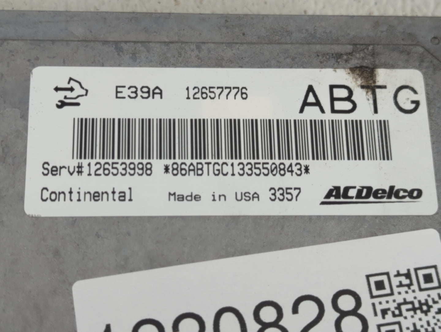 2013-2016 Chevrolet Equinox PCM Engine Control Computer ECU ECM PCU OEM P/N:E39A12657776 Fits Fits 2013 2014 2015 2016 OEM U
