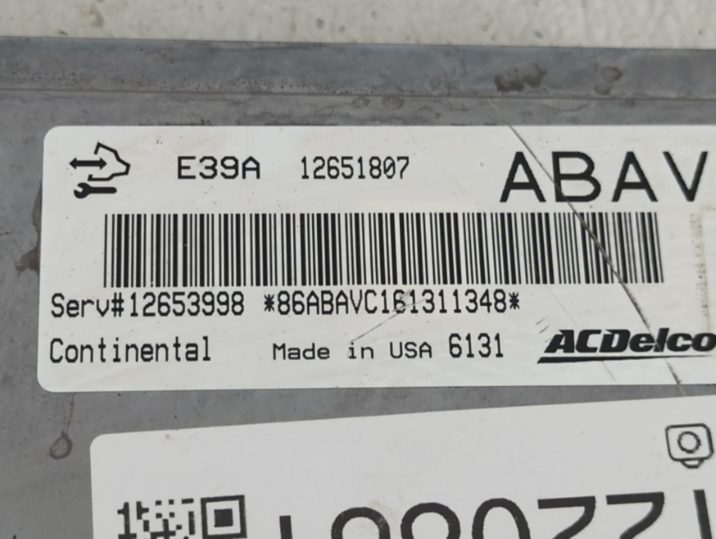 2013-2016 Chevrolet Equinox PCM Engine Control Computer ECU ECM PCU OEM P/N:E39A12651807 Fits Fits 2013 2014 2015 2016 OEM U