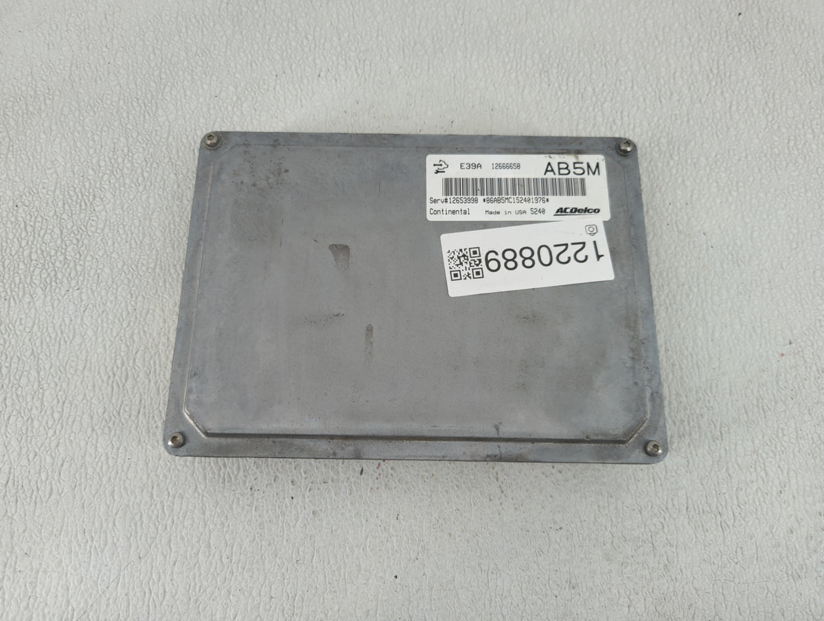 2013-2016 Chevrolet Equinox PCM Engine Control Computer ECU ECM PCU OEM P/N:12666658 Fits 2013 2014 2015 2016 OEM Used Auto 