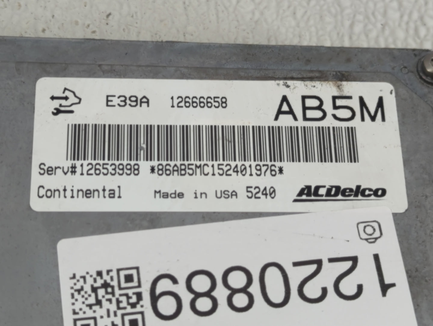 2013-2016 Chevrolet Equinox PCM Engine Control Computer ECU ECM PCU OEM P/N:12666658 Fits Fits 2013 2014 2015 2016 OEM Used 