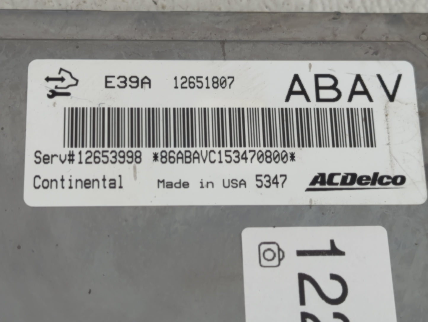 2013-2016 Chevrolet Equinox PCM Engine Control Computer ECU ECM PCU OEM P/N:E39A12651807 Fits Fits 2013 2014 2015 2016 OEM U