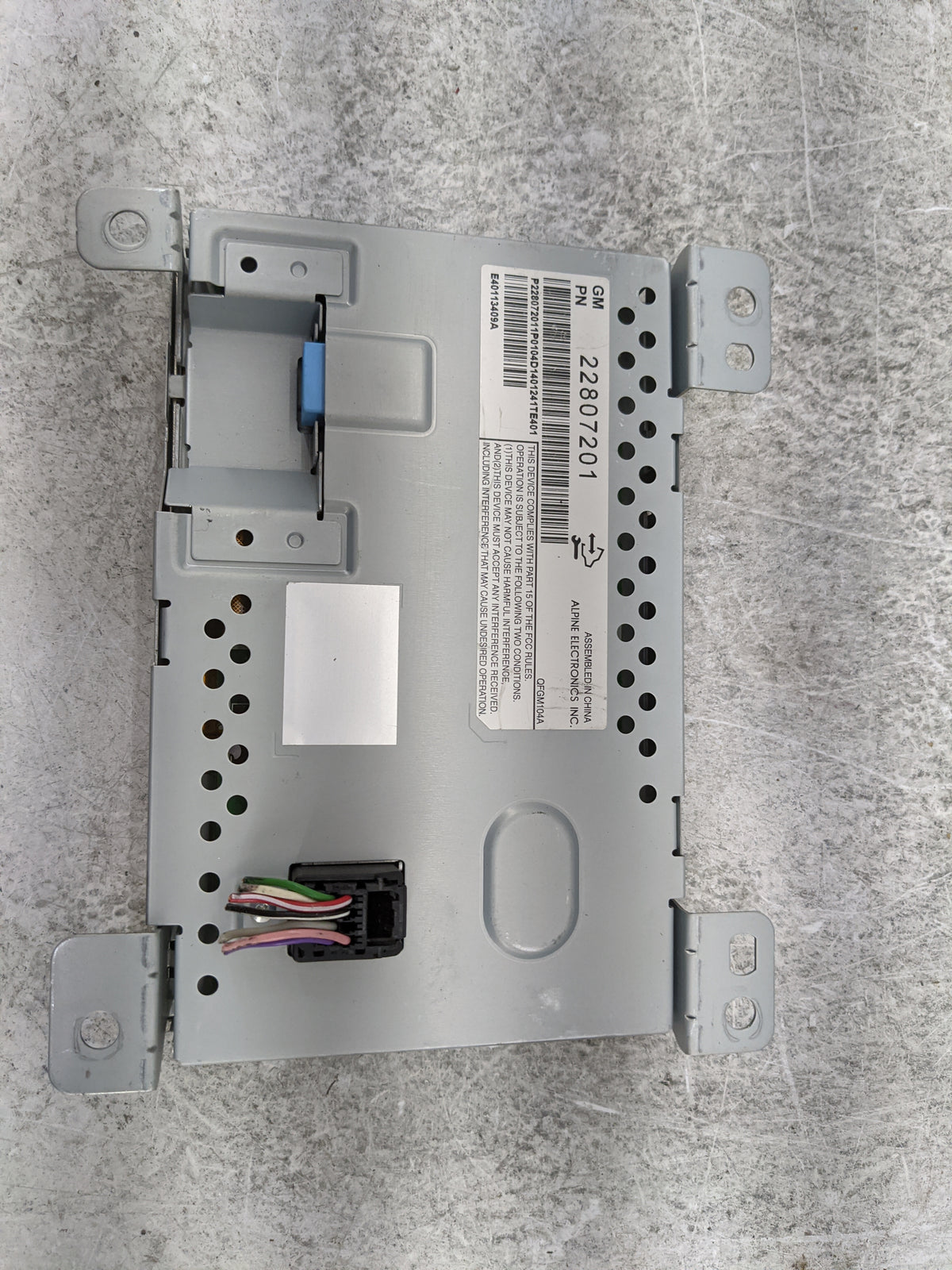 2012-2017 Chevrolet Equinox Information Radio Display Screen 1221448 - Oemusedautoparts1.com